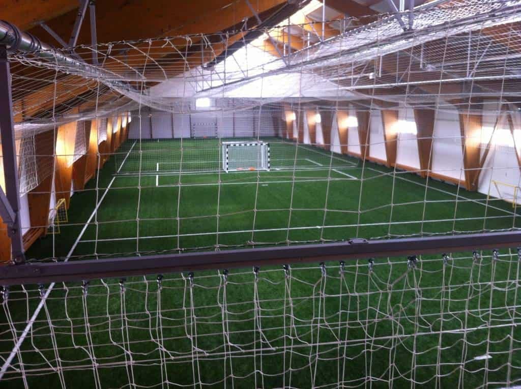 The indoor synthetic turf pitch in Székesfehérvár