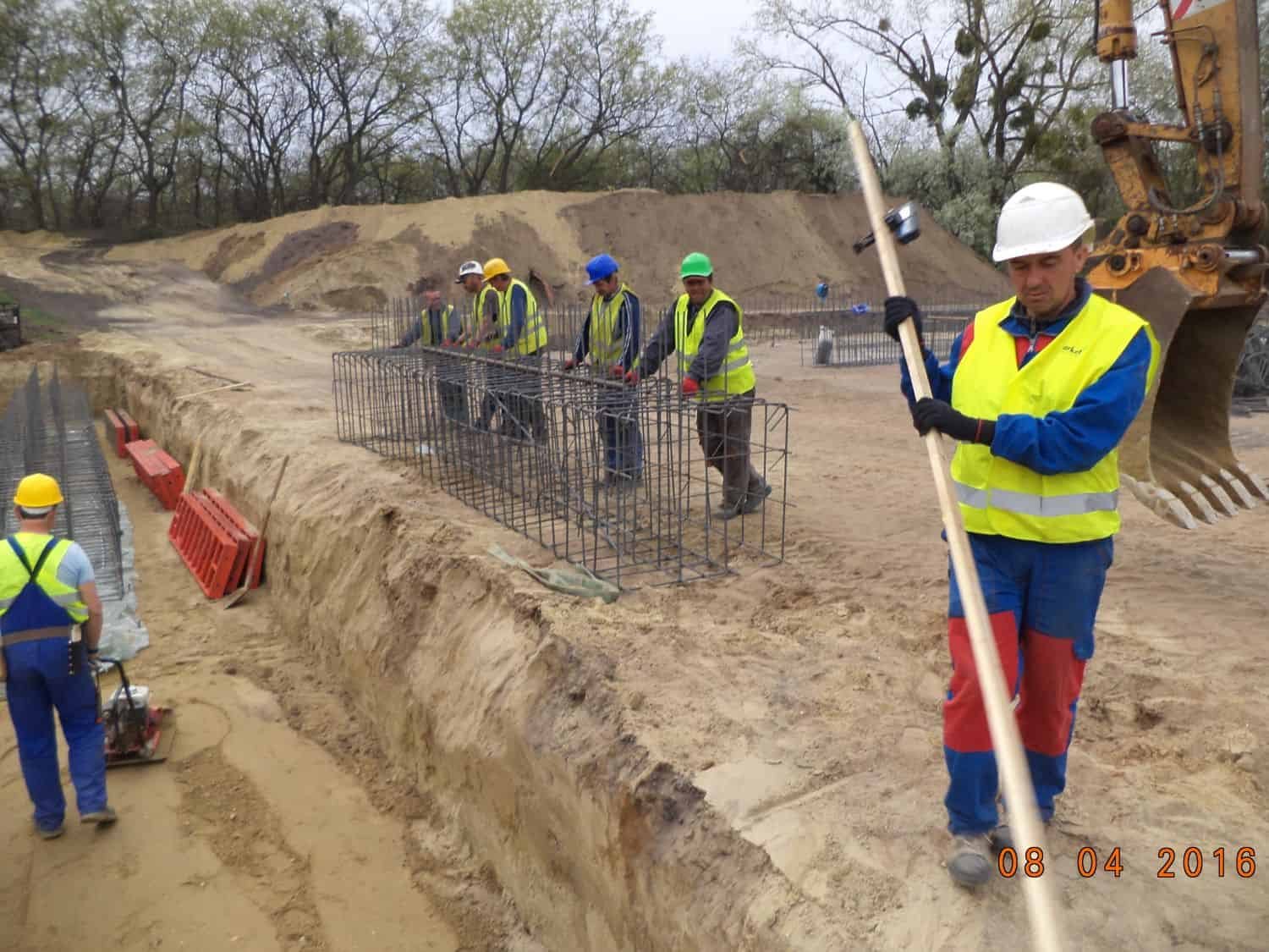 Építés alatt álló lőtér